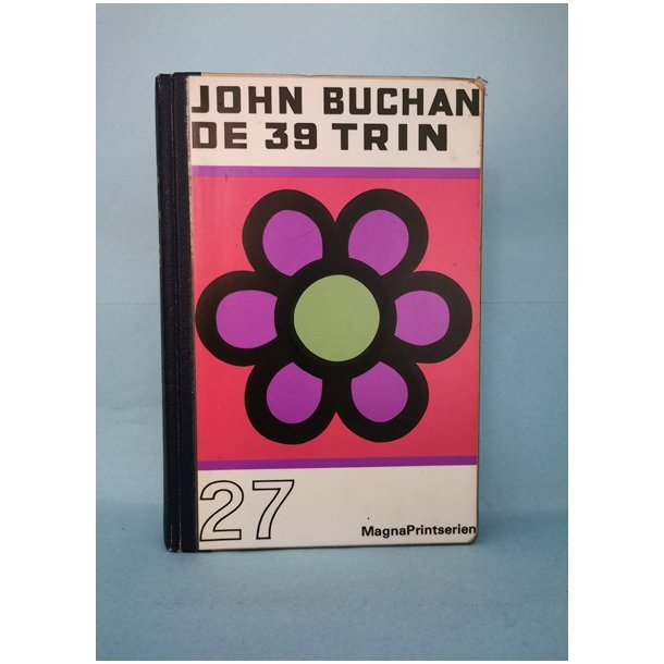De 39 trin, John Buchan ( MagnaPrint o.l. stor skrift)