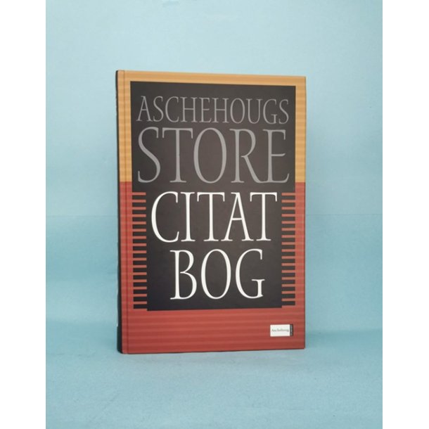 Aschehougs Store Citatbog, 