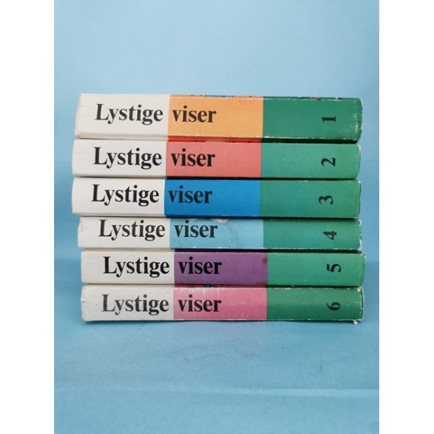 Lystige viser 1,2,3,4,5 og 6,  red. Else Larsen og Bo Bramsen