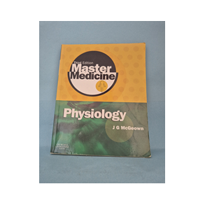 Master Medicine- Physiology, engelsk , J.G. McGeown