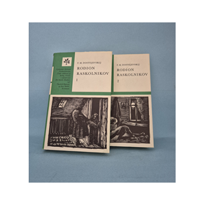 Rodion Raskolnokov ( Forbrydelse og straf) , 2 bind. F.M.Dostojevskij