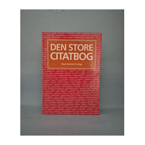 Den store Citatbog, J.B. Holmg�rd