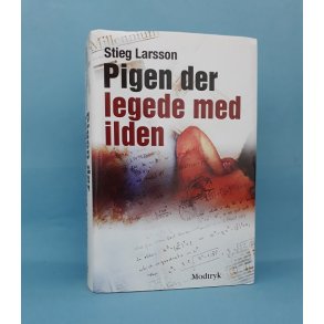 Pigen der legede med ilden; Stieg larsson