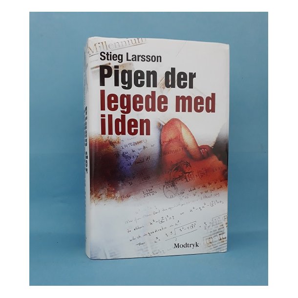 Pigen der legede med ilden; Stieg larsson