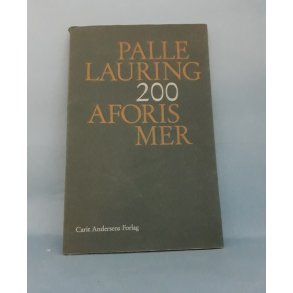 200 aforismer, Palle Lauring