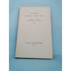 Journal fra en Rejse i 1892, Johan Rohde