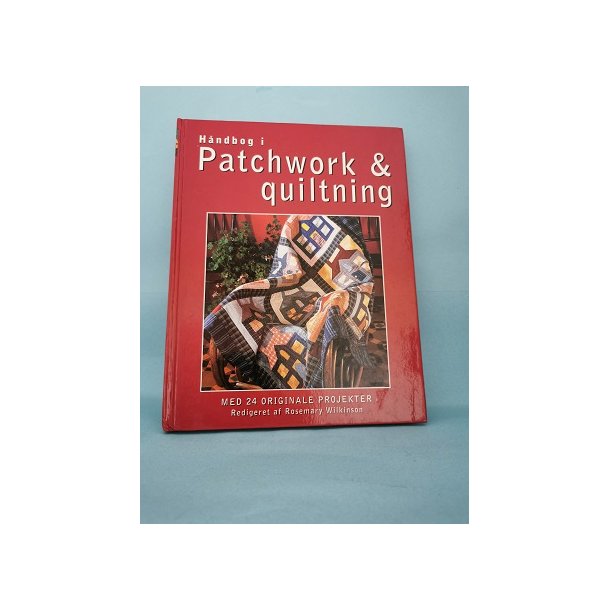 Patchwork &amp; Quiltning, red. Rosemary Wilkinson