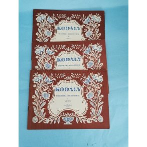 Zoltan Kodly: Blockfltenmusik hft. 1-3