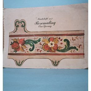 Mnsterhefte nr.2 Rosemaling,  Elsa Sjvaag