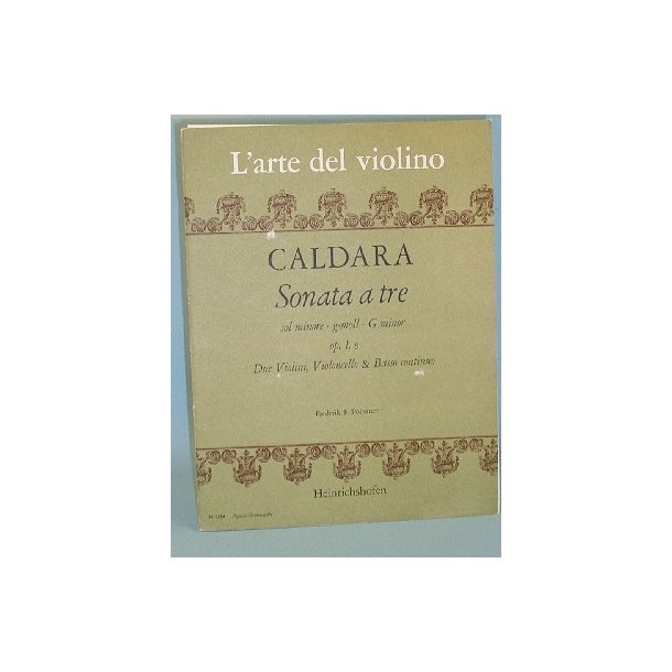 Antonio Caldara (1670-1736): Sonata a tre