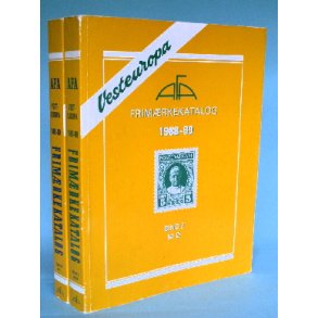 AFA Frimrkekatalog: Vesteuropa 1-2, 1988-89