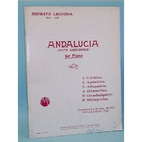 Ernesto Lecuona: Andalucia (Suite Espagnole) ,