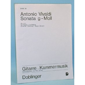 Sonata g-Moll, Antonio Vivaldi Op. 2/1 für