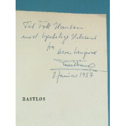 Palle F&oslash;nss: Rastl&oslash;s (digte)