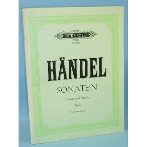 G.F. Händel: Sonaten. Band I