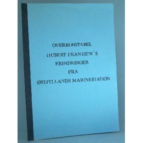 Overkonstabel Hubert Frantsen's erindringer