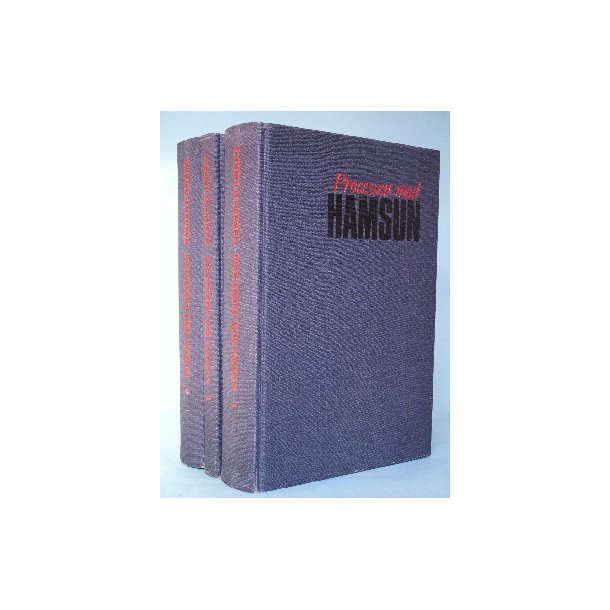 Processen mod Hamsun (3 bd.), Thorkild Hansen