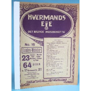 Hvermands Eje nr. 16 - Lumbye-Melodier