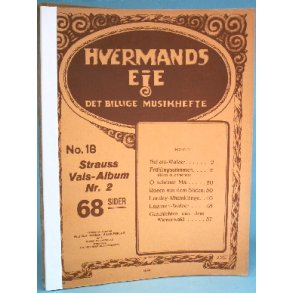 Hvermands Eje nr. 18 - Strauss Vals Album nr. 2