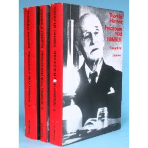 Thorkild Hansen: Processen mod Hamsun (3 bd.)
