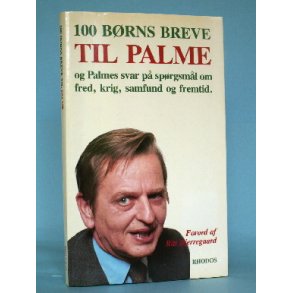 100 børns breve til Palme