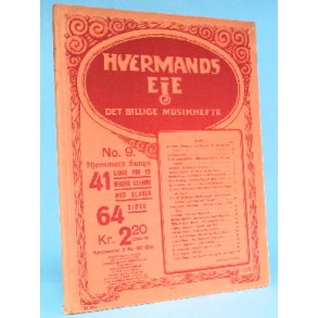 Hvermands Eje nr. 9 - Hjemmets Sange