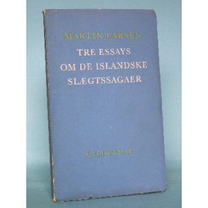 Tre essays om de islandske slægtssagaer