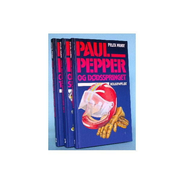 3 forlagsfriske Paul Pepper b&oslash;ger, Felix Huby