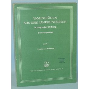 Violinetüden aus drei Jahrhunderten,