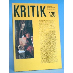 Kritik 120, Red. af Frederik Stjernfelt og