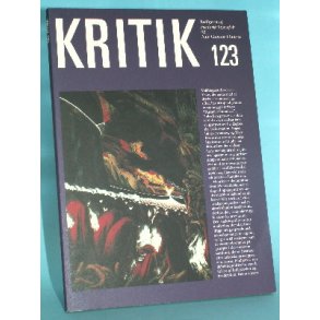 Kritik 123, Red. af Frederik Stjernfelt og