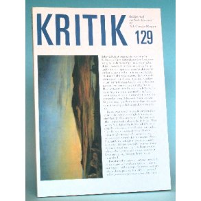 Kritik 129, Red. af Frederik Stjernfelt og