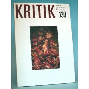 Kritik 130, Red. af Frederik Stjernfelt og