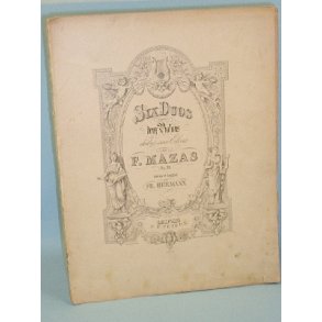 F. Mazas: Six Duos pour deux Violons