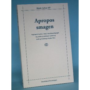 Apropos smagen, Mads Julius Elf