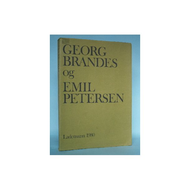 Georg Brandes og Emil Petersen - en brevveksling