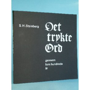 Det trykte ord gennem fem hundrede år