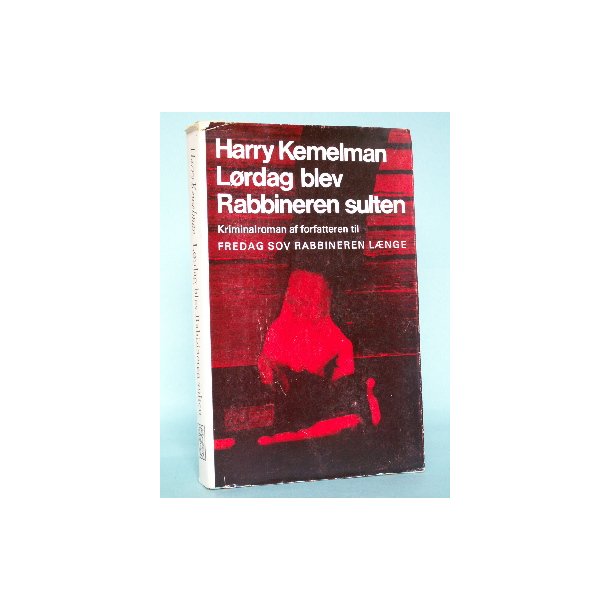L&oslash;rdag blev Rabbineren sulten, Harry Kemelman