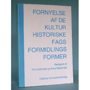 Fornyelse af de kulturhistoriske fags