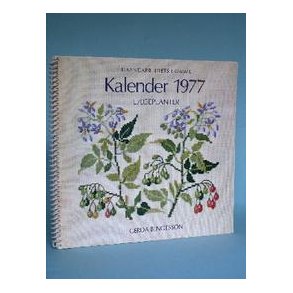 Aarets Korssting Kalender 1977, af/by Gerda Bengtsson