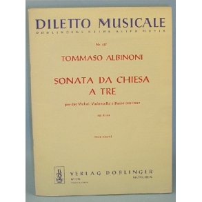 Tommaso Albinoni: Sonata da Chiesa a Tre