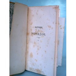 Histoire de Napoleon, tomes 1-4, par M. de Norvins